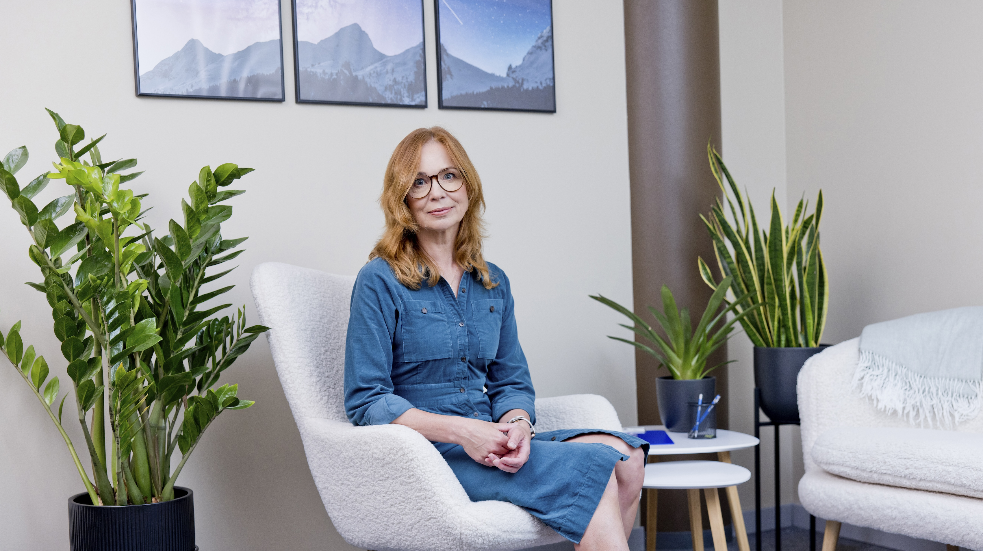Birgit istub